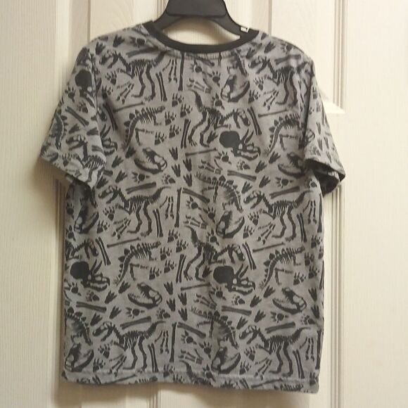 ⭐️5/$25 SALE 365 KIDS Garanimals Boys Dinosaur "ROAR" Tshirt SIZE 6, GRAY/BLACK - Picture 3 of 6